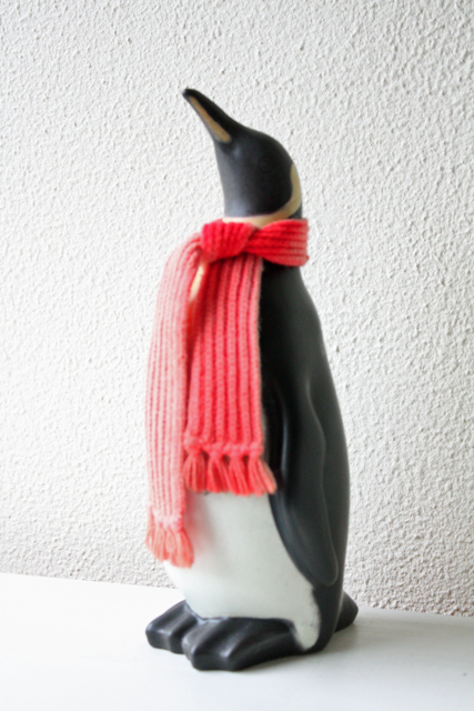 ペンギン ダイアローグペンギン❤︎幻の第１号DIALOGUEペンギン陶器貯金箱